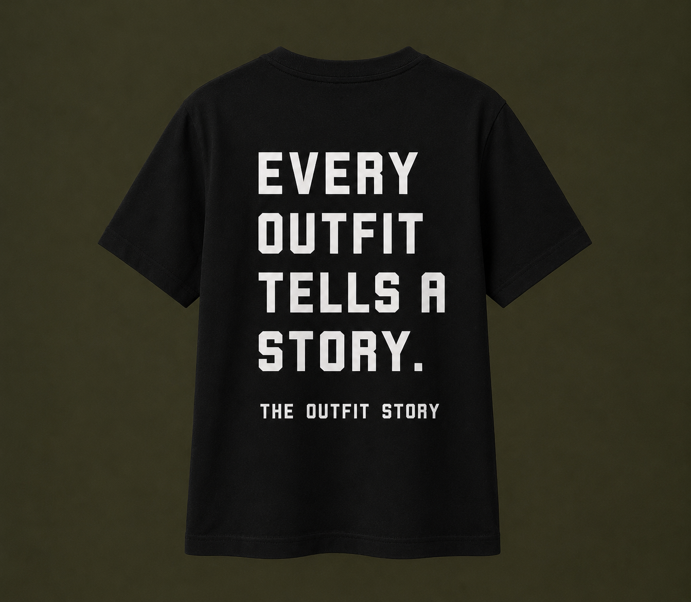 Every Outfit Tells A Story – Kids Graphic T-Shirt | Black