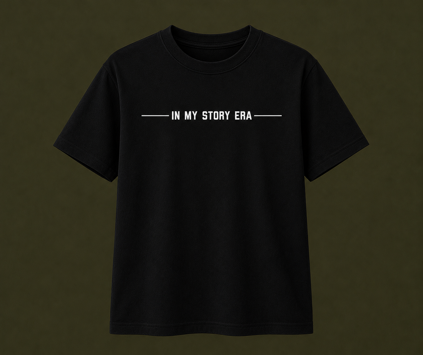 Every Outfit Tells A Story – Kids Graphic T-Shirt | Black