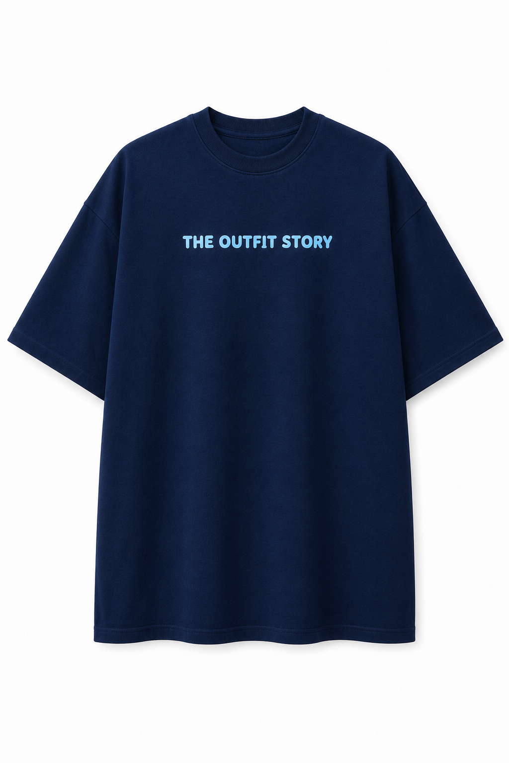 Alexa, Turn My Feelings Off – Oversized Graphic T-Shirt | Navy Blue