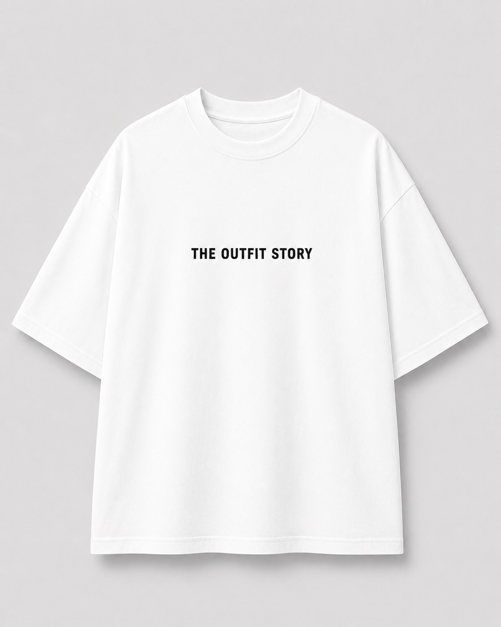 Every Outfit Tells A Story – Oversized Graphic T-Shirt | White