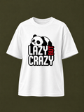 Lazy But Crazy – Kids Graphic T-Shirt | Yellow