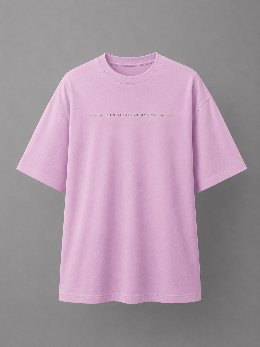 Mystic Bloom Regular Fit T-Shirt – Lavender