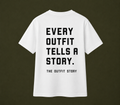 Every Outfit Tells A Story – Kids Graphic T-Shirt | Black