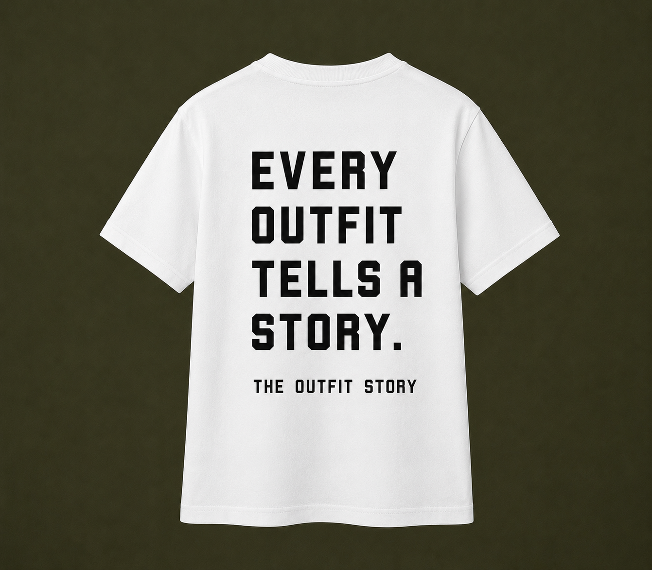 Every Outfit Tells A Story – Kids Graphic T-Shirt | Black