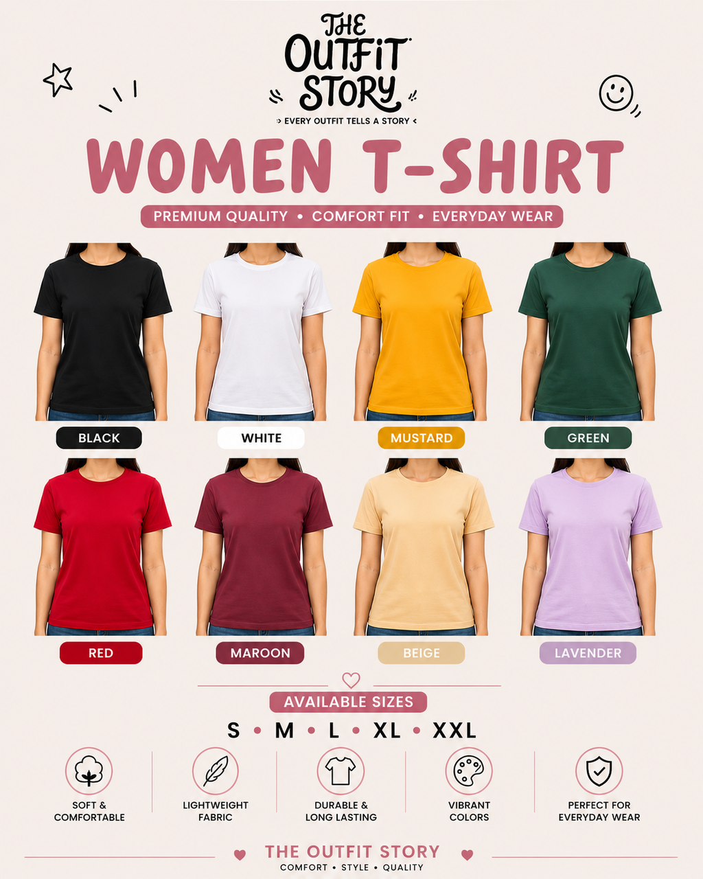 Custom Women’s T-Shirt – Personalized Name & Design | The Outfit Story